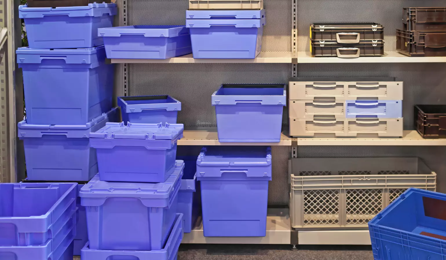 Large Plastic Totes Are Perfect For Long-Term Storage And